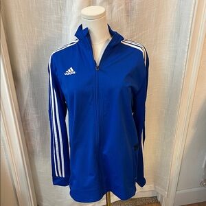 Adidas Women's Royal Blue Climate Track Jacket. Size: XL